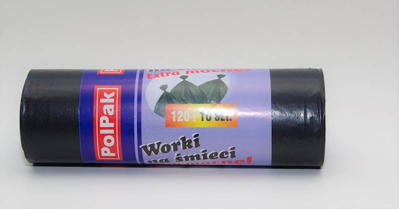Worki na śmieci 120L czerwone