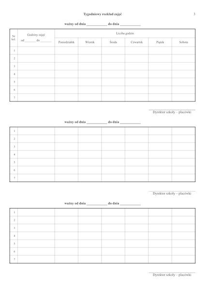 Dziennik nauki języka A4