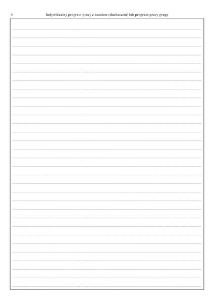 Dziennik nauki języka A4