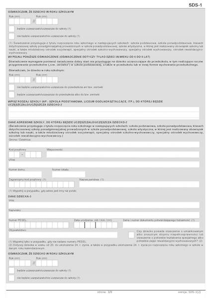 Wniosek o ustalenie pr.do św. ''Dobry Start" 16.06