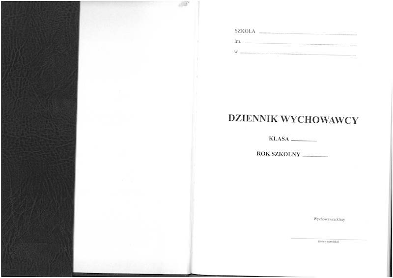 Dziennik wychowawcy klasy MEN-I/42 DWK