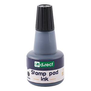 Tusz do stempli D.RECT czarny 30 ml