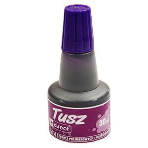 Tusz do stempli D.RECT fioletowy 30 ml
