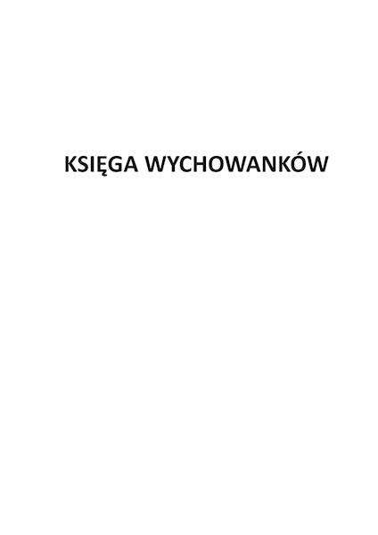Księga wychowanków MEN-I/39