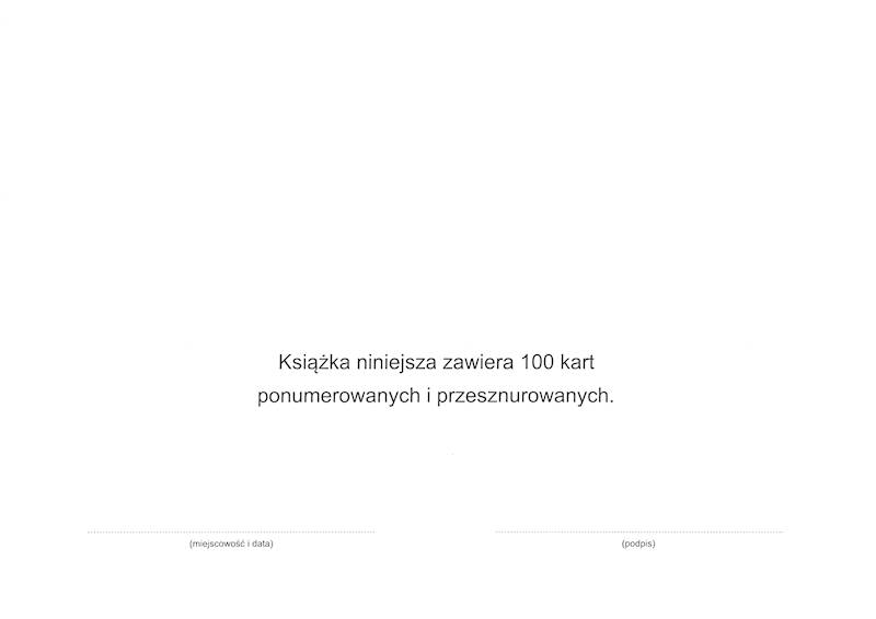 Książka kontroli środków odurz i psychotr. MZ/F/5A