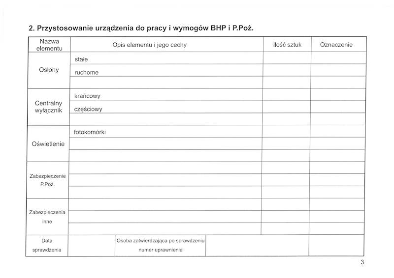 Książka serwisowa maszyny urządzenia A5 KSMU-5