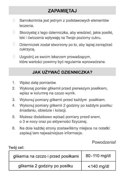 Dzienniczek samokontroli diabetyka DSD A6 16k.