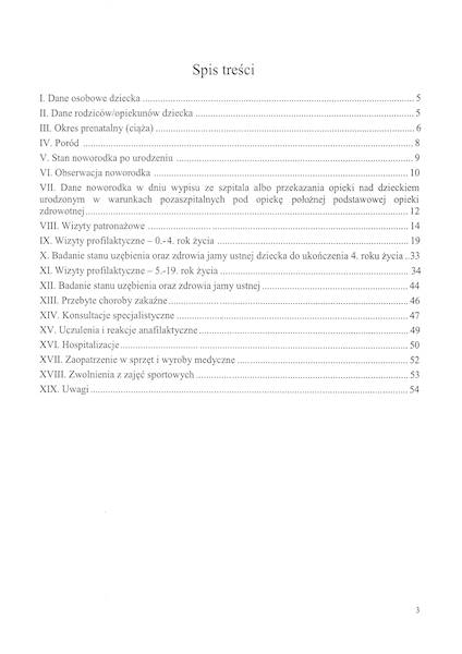 Książeczka zdrowia dziecka A5 Mz/D-8