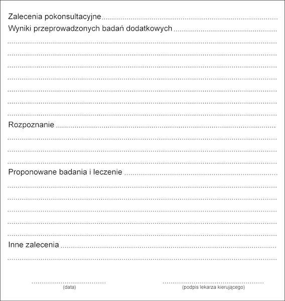 Skierowanie do lekarza specjalisty Mz/Pom-2