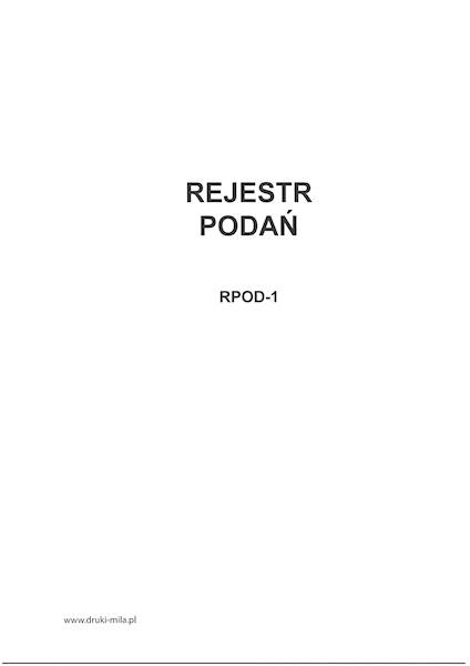 Rejestr podań A4 100k. tw. opr
