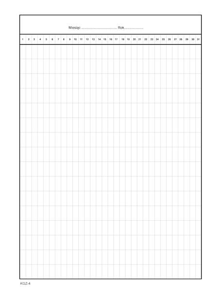 Książka gabinetu zabiegowego KZG-4 100k. tw. opr.