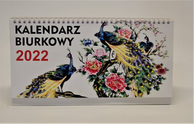Kalendarz biurkowy poziomy 28,7x13,5cm