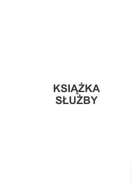 Książka służby A4 100k. tw. opr. KS4T