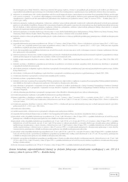 Bon energetyczny cz. III oświadczenie