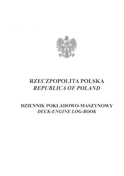 Dziennik pokładowo-maszynowy A4 twarda opr.