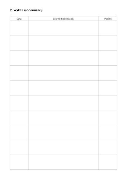 Księga placu zabaw A4 80 stron 40k.