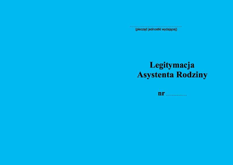 Legitymacja asystenta rodziny
