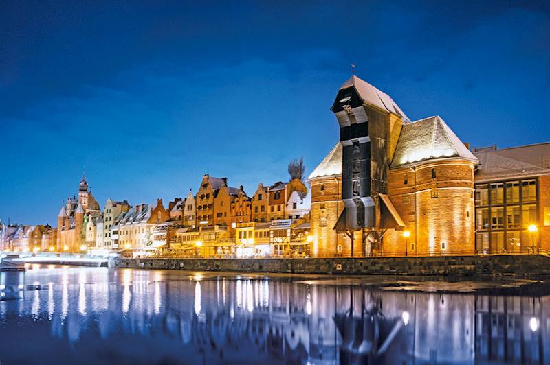 Kalendarz czterodzielny 2026 (3)GDAŃSK ŻURAW WIECZ