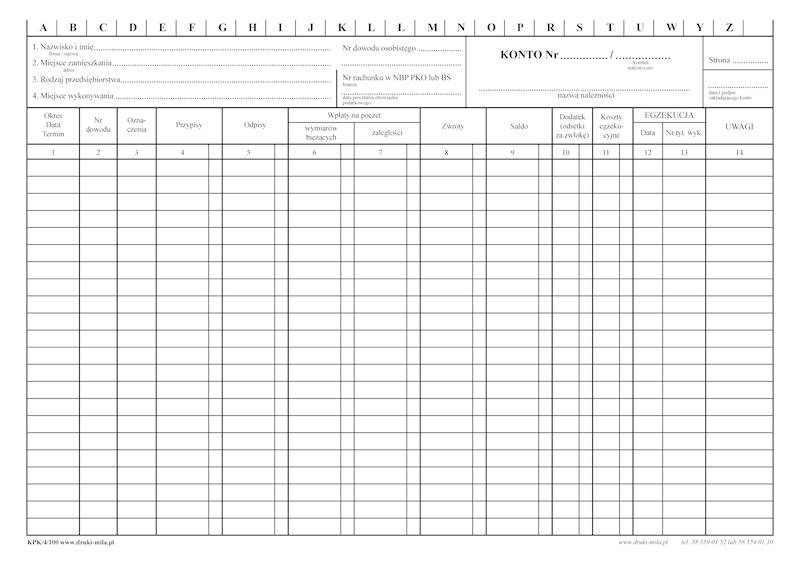 Konto podatkowe Min. Fin. 7310