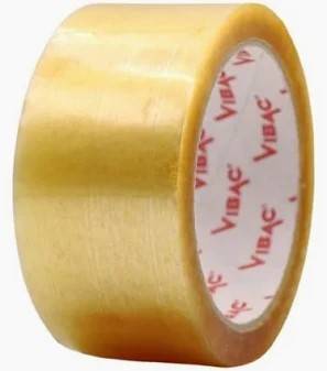 Taśma pakowa 48/66 m kauczuk VIBAC bezbarwna