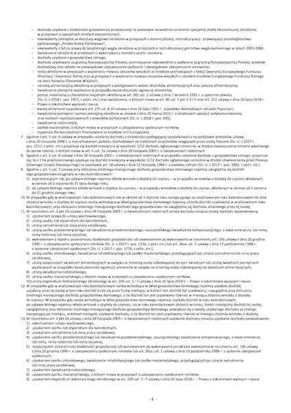 Oświadczenie o wyskokości dochodów  najemcy