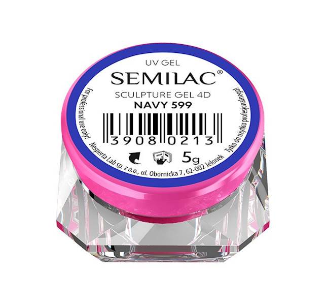 Semilac SCULPTURE GEL 4D NAVY plastelina 599 5g