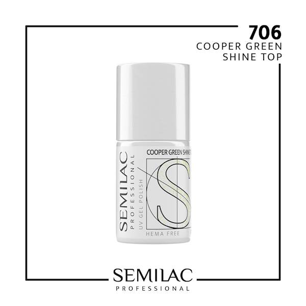Semilac Professional  706 Top Green11ml