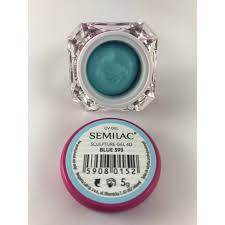 Semilac SCULPTURE GEL 4D BLUE plastelina 593 5g