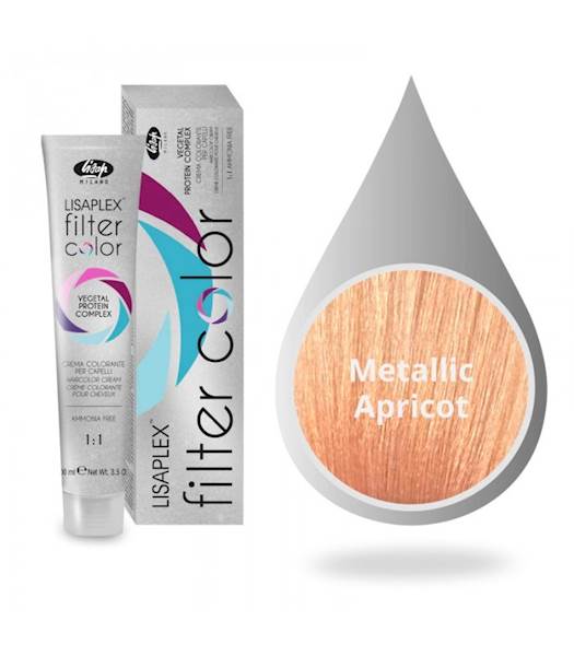 LISAP LISAPLEX FILTER METALIC APRICOT 100ml farba