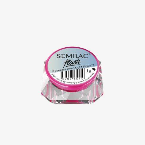 Semi FLASH Sunlight Effect Light Blue 671