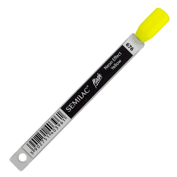 Semi FLASH Neon Effect Yellow 676