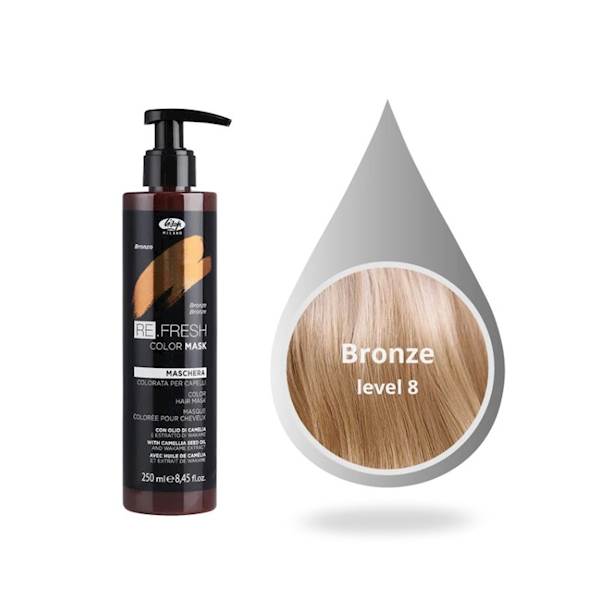 LISAP REFRESH BRONZE  Maska koloryzująca 250ml