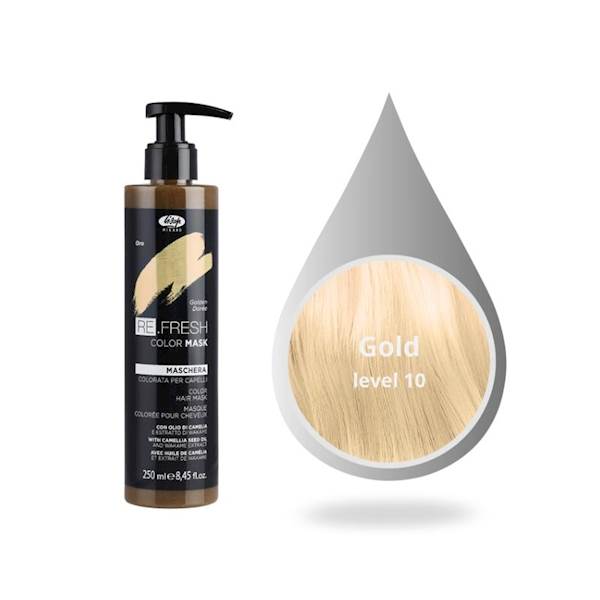 LISAP REFRESH GOLD Maska koloryzująca 250ml