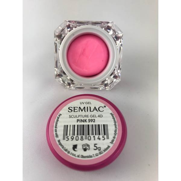 Semilac SCULPTURE GEL 4D PINK plastelina 592 5g