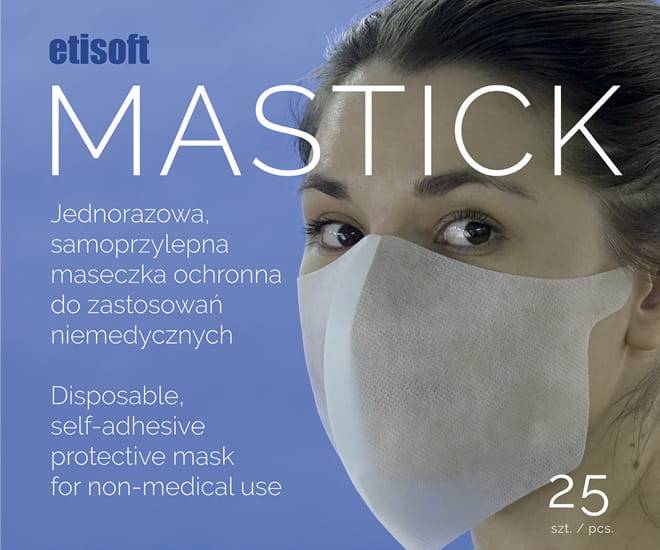 Maska Samoprzylepna jednorazowa 25szt