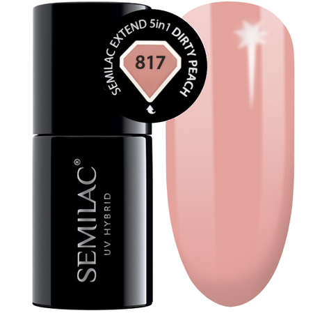 Semilac Extend Base 5w1 Soft Beige 817 7 ml