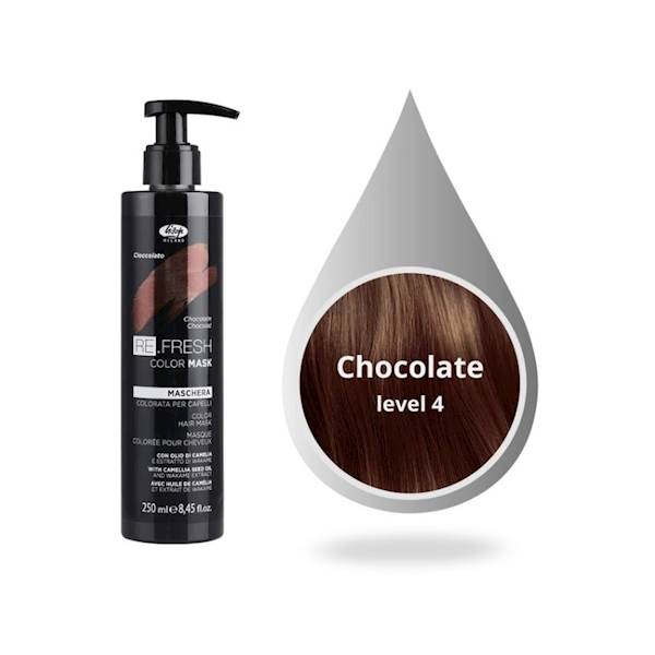 LISAP REFRESH CHOCOLATE Maska koloryzująca 250ml