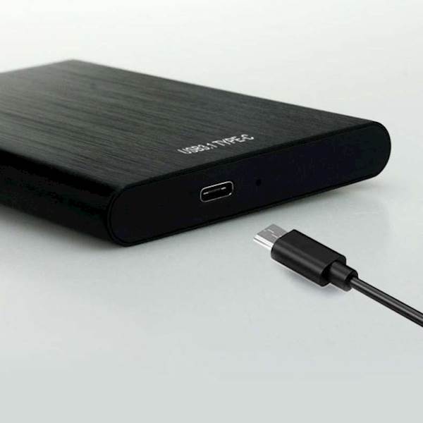 Obudowa 2,5" BANDIT BP25B USB 3.1 czarna