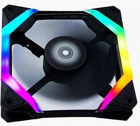 Wentylator 12cm Ring RGB led G1
