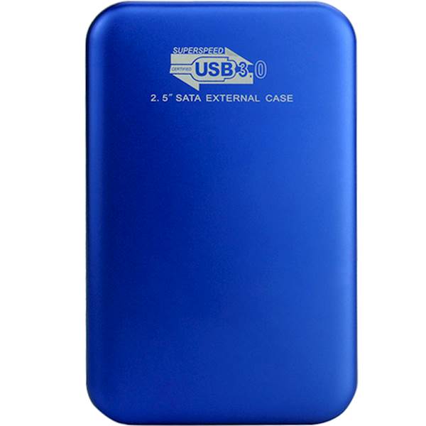 Obudowa 2,5" BANDIT BP25Y USB 3.0 niebieska