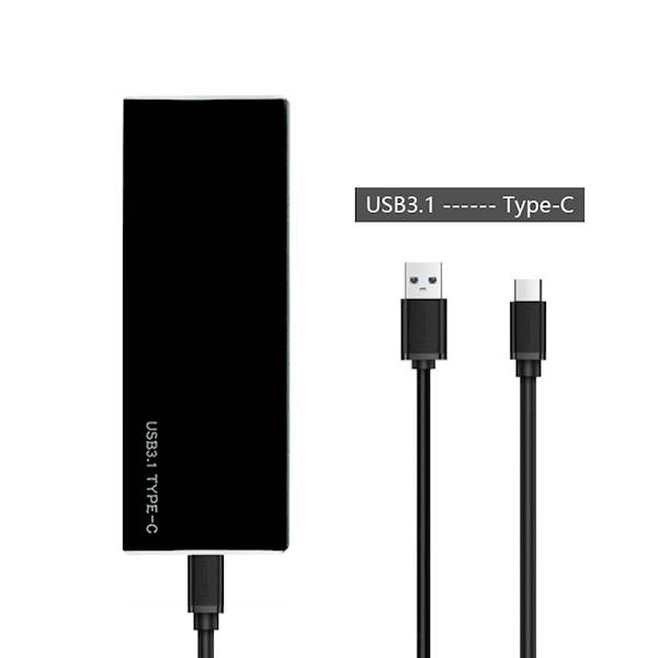 Obudowa M.2 BANDIT POWER USB 3.1  czarna