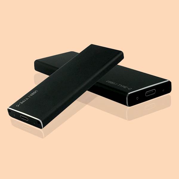 Obudowa M.2 BANDIT POWER USB 3.1  czarna