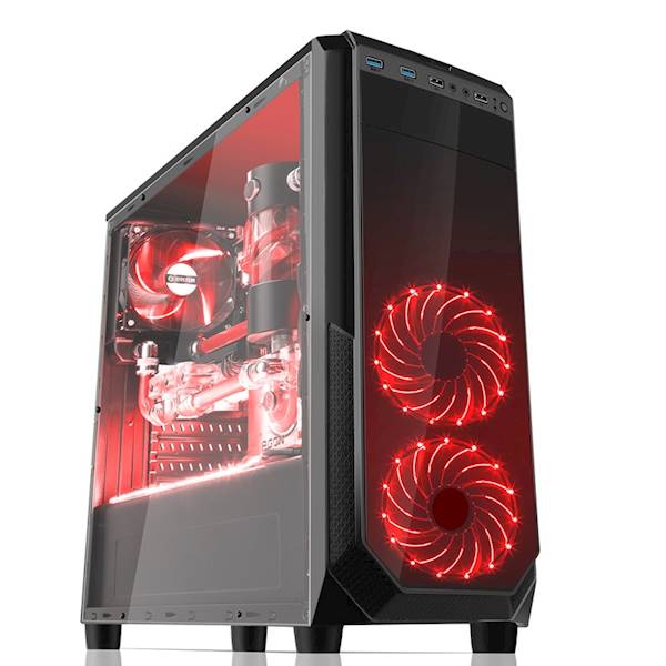 Obudowa Gamer BANDIT BPV2 USB 3.0 b.zas