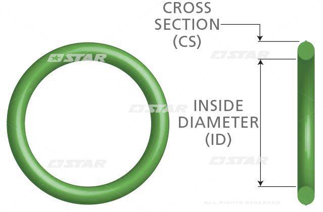 Oring STAR 21,95x1,78 zamiennik 9307-411A