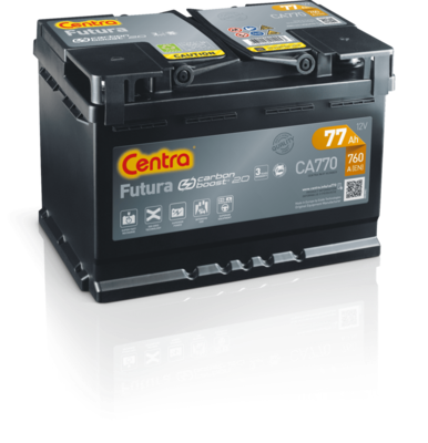 Akumulator Centra 77AH 760A FUTURA P+