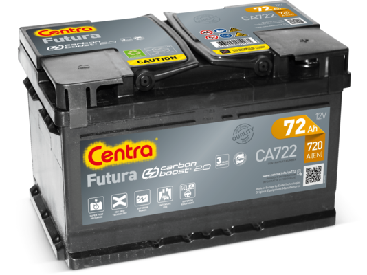Akumulator Centra 72AH 720A FUTURA P+