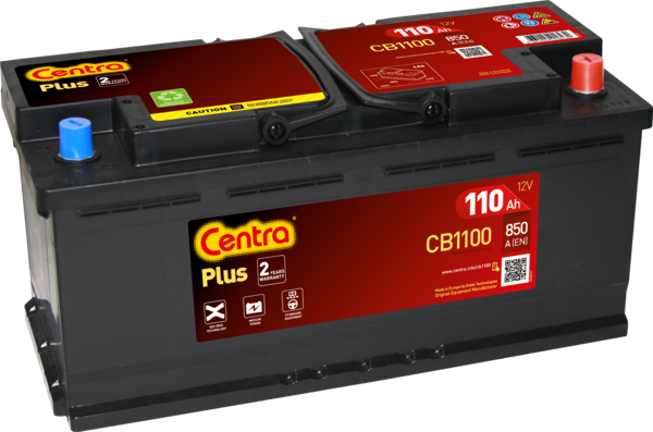 Akumulator Centra 110AH 850A PLUS P+