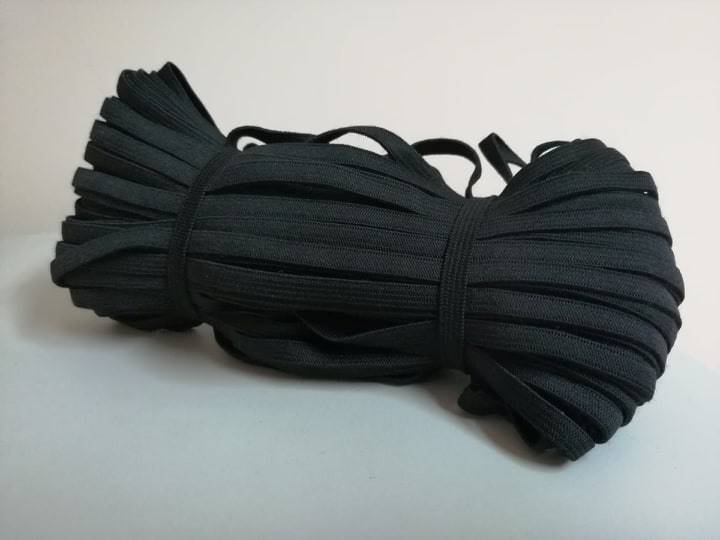 Guma dziana czarna - 7mm - 50mb