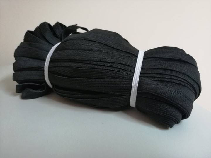 Guma dziana czarna - 10mm - 50mb