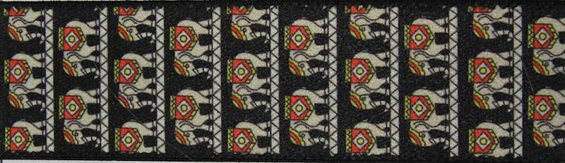 Guma szelkowa druk - 40mm - wzór 141 - 25mb/opak.